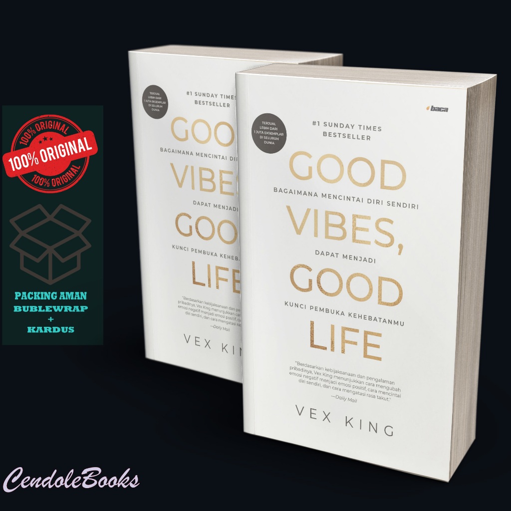 Buku Good Vibes, Good Life - Vex King