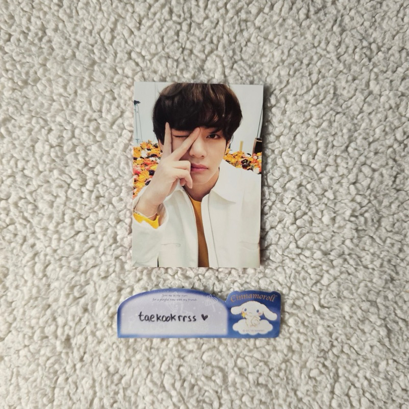 BTS World Tour Love Yourself Japan Passport Mini Photocard Taehyung (BTS LY JP Passport V) (BTS Bung