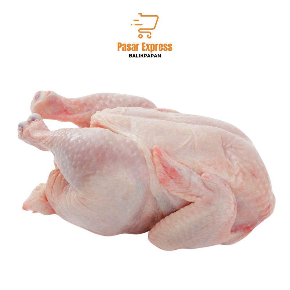 

[Murah] Ayam Potong Broiler Karkas (Super Besar) (1.4-1.5 kg) - Pasar Express Balikpapan