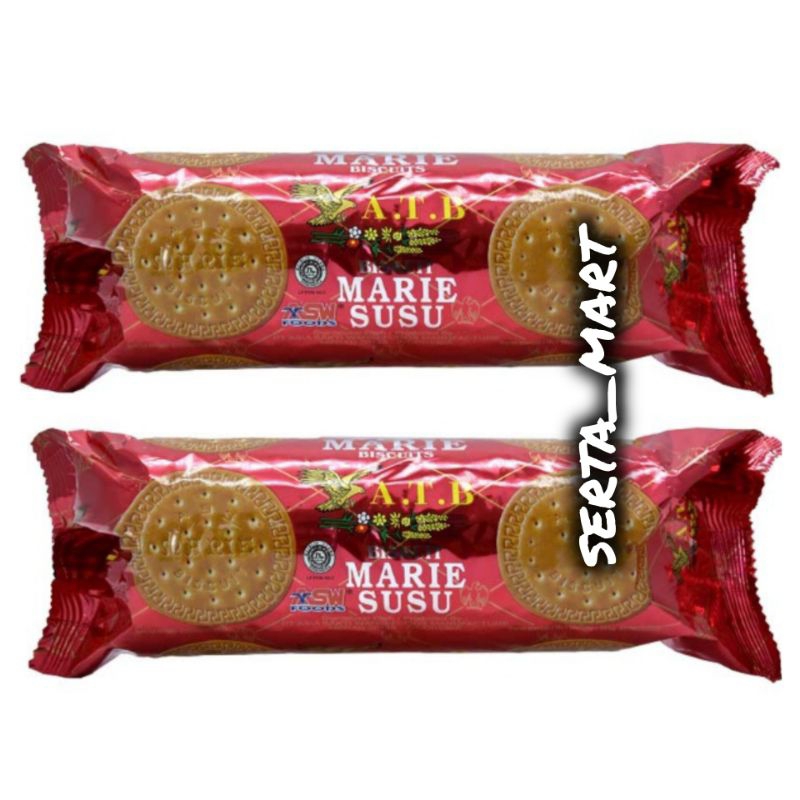 

A.T.B Biskuit Marie Susu 180gr - ATB Marie Milk