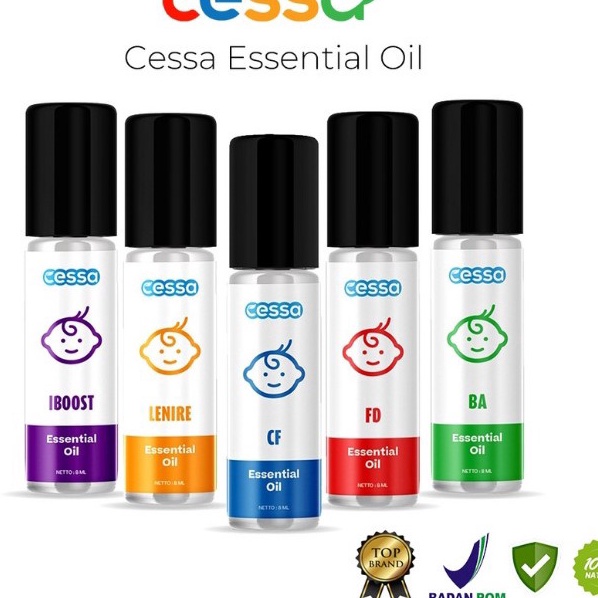 

Extra ORIGINAL Cessa Essential Oil untuk Bayi dan Anak