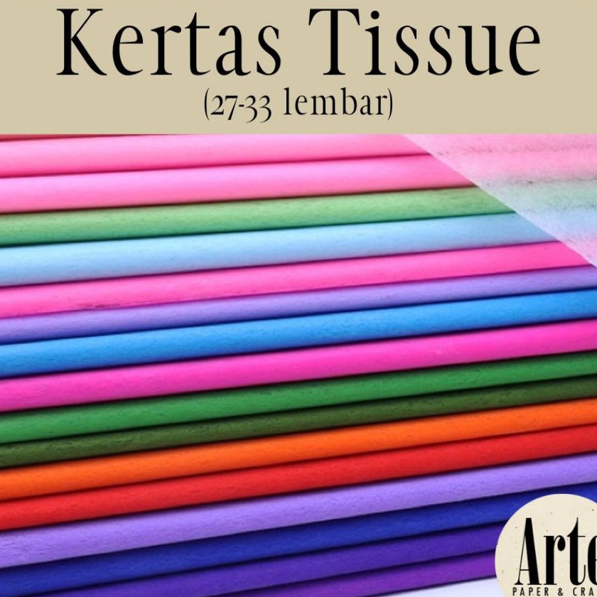 

HJ6 27 33 lembar Kertas Tissue Paper Buket Bunga Korean Wrapping Flower Bouquet Berkualitas Craft Grade PMH1