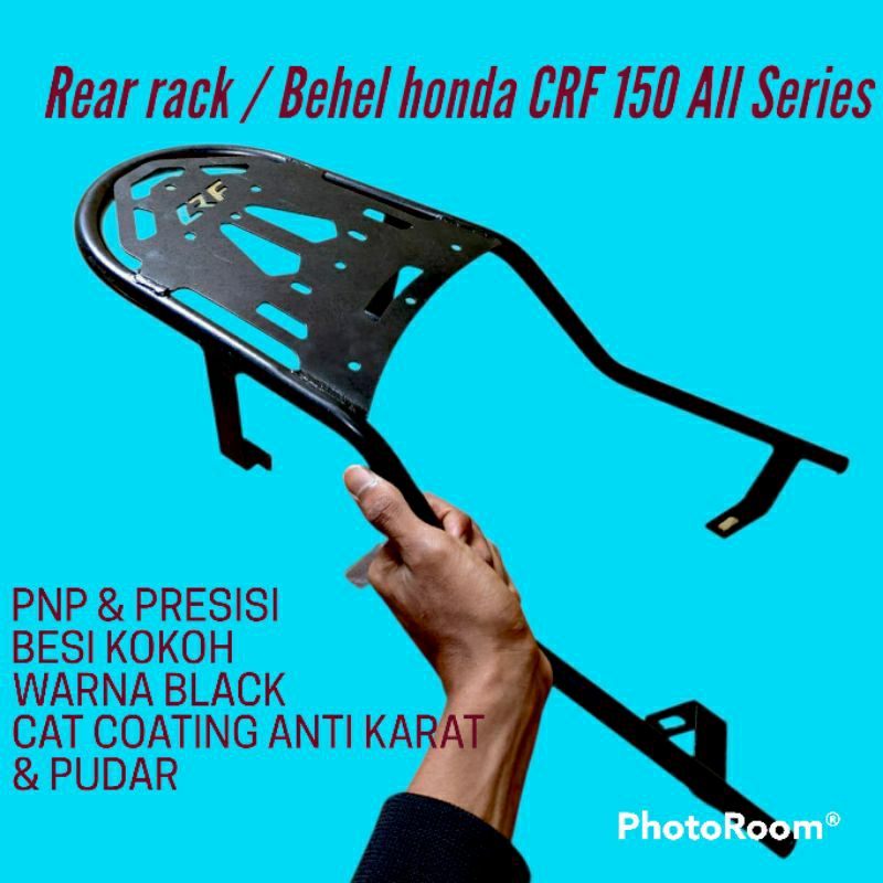 Behel honda crf 150L PNP besi kokoh cat coating