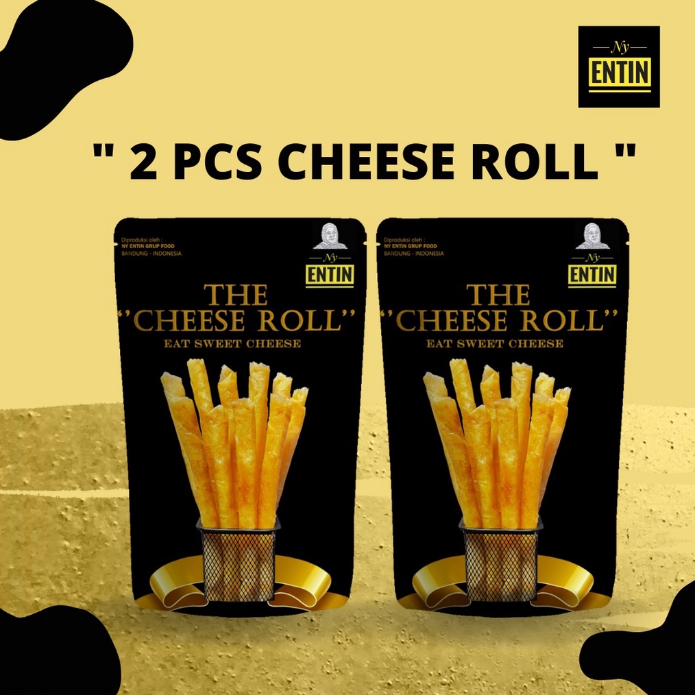 

KUALITAS TERBAIK PAKET 2 dua pcs THE CHEESE ROLL Eat Sweet Cheese NY ENTIN