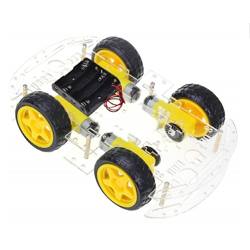 Smart Car Chasis 4WD Kit DIY Arduino Robot