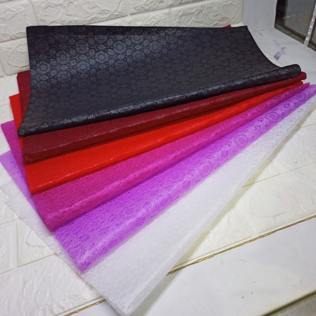 TERLARIS Kertas Pembungkus Bunga Tebal  Kertas Hias Buket Bunga Motif Batik