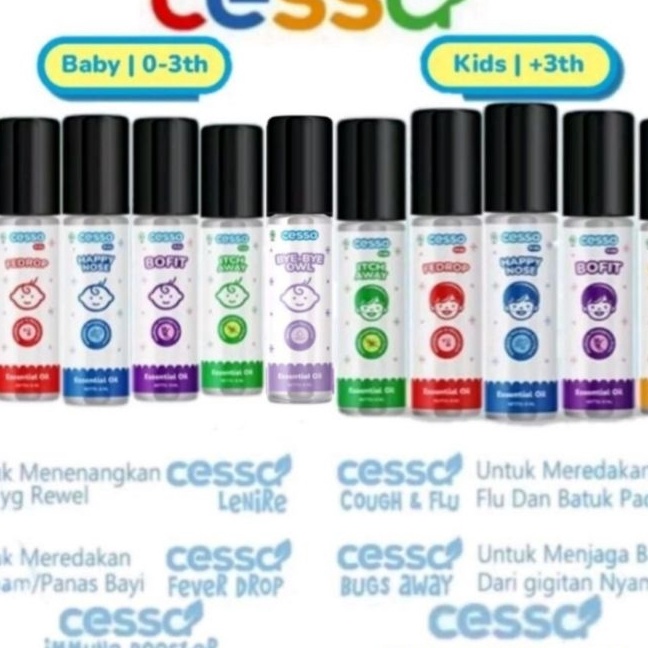 

KF7 Cessa Baby 3 tahun Cessa Kids 3 tahun Fedrop Happy Nose Lenire Itch Away Bofit Bye Bye Owl