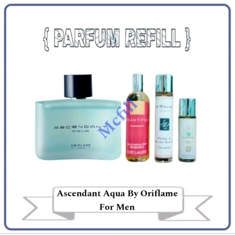 Parfum Refill Ascendant Aqua For Men