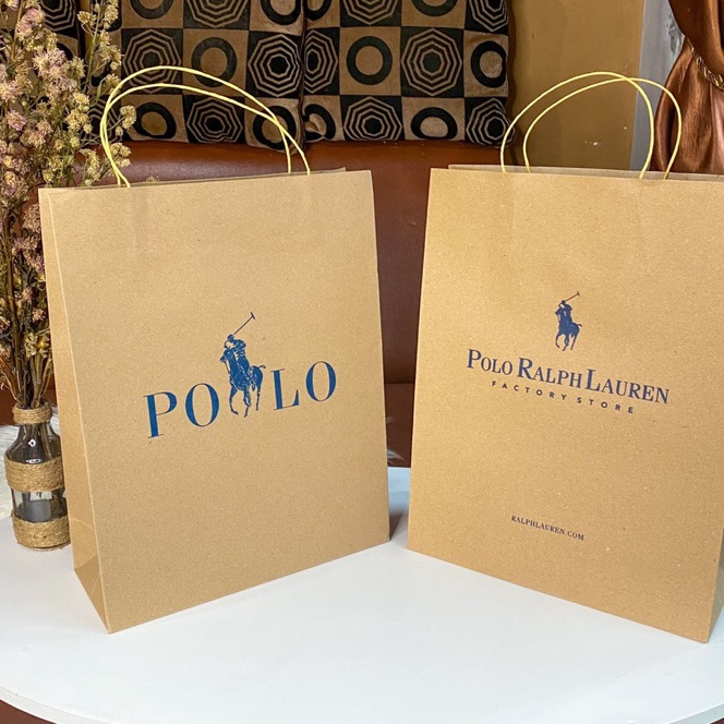 

Flash Sale Paper Bag Polo Ralph Lauren Medium 25x1x32 cm Bungkus Kado Kaos Brand Mall