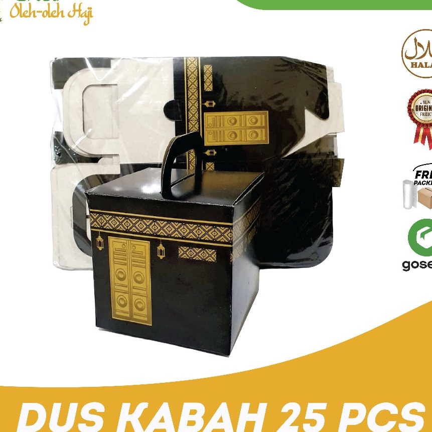 

Sale kardus kabah kosong oleh oleh haji dan umroh paket per 25 pcs