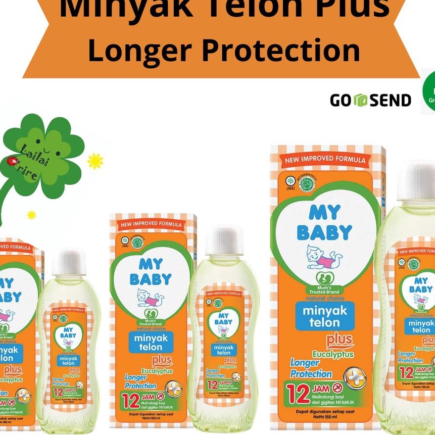 

Boom MY BABY Minyak Telon Plus Longer Protection 9ml 9 ml 6ml 6 ml 15 ml 15ml