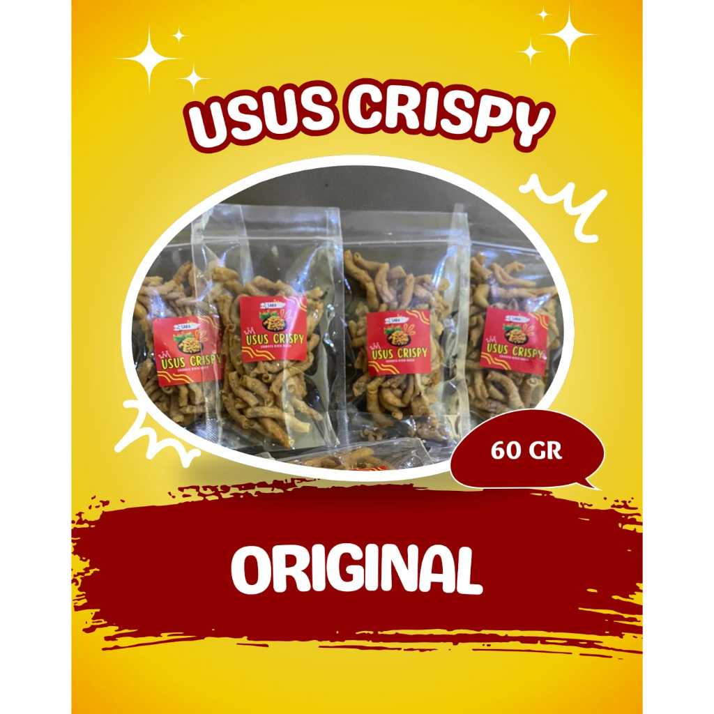 

keripik usus daun jeruk crispy Termurah Terenak