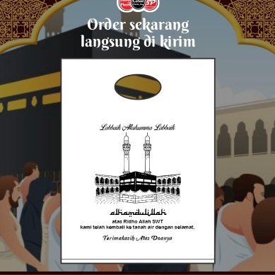 

Termurah Isi 5Pcs Size 3 x 4 Kantong Plastik Ibadah Haji Umroh Lebaran Haji Kantong Plastik Souvenir Haji Umroh Kemasan Parcel Haji