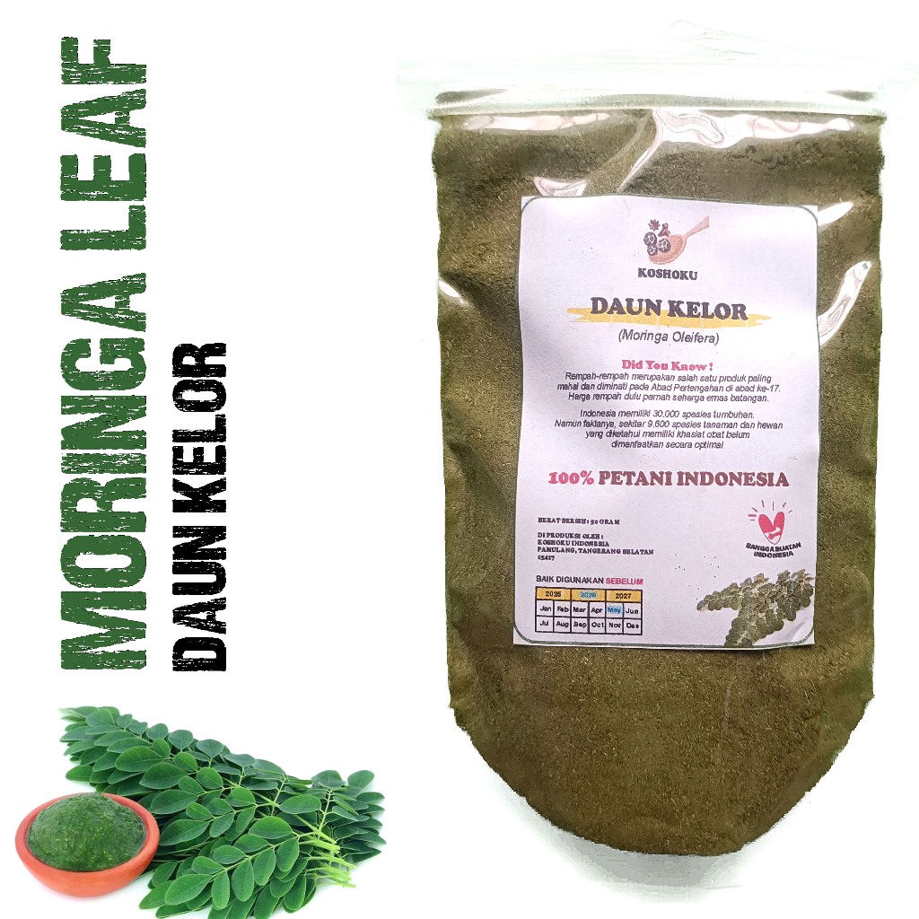 

Daun Kelor Bubuk 50 Gram Murni Tanpa Campuran Original Asli