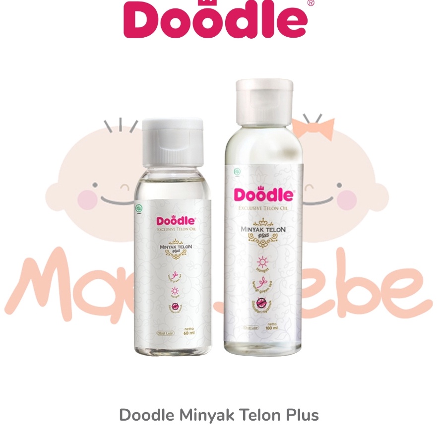 

Hematku Doodle Minyak Telon Plus Aroma Green Tea