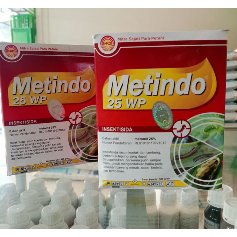 Insektisida Metindo 25WP - Racun Telur larva / Ulat Grayak / Walang sangit / Trips