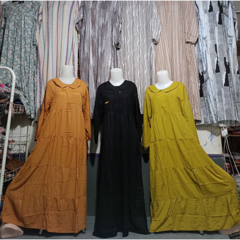 MIDI DRESS AZVITEX DAN DANIYAYA "cocok di pakai anak tanggung, anak remaja"