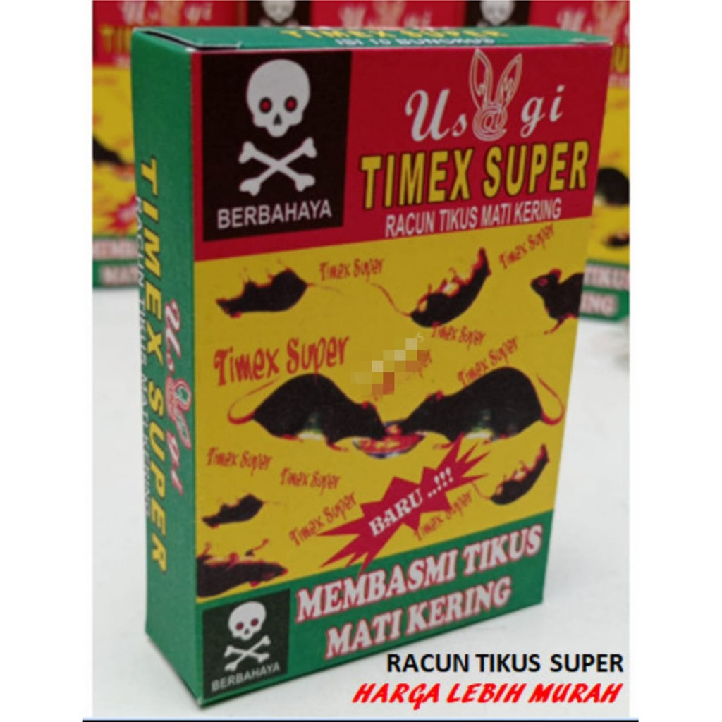 Racun tikus pembasmi hama Timex Super