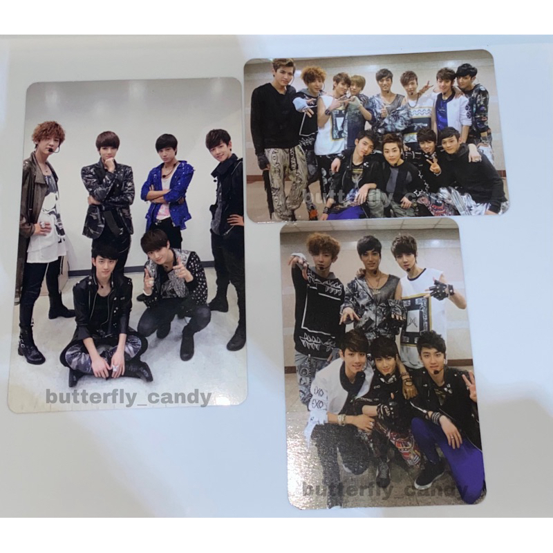 WTS OFFICIAL PHOTOCARD GRUP EXO MAMA VER A, MAMA VER B