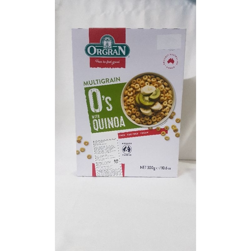 

Orgran Multigrain Bfast O,S W/Quinoa 300gr