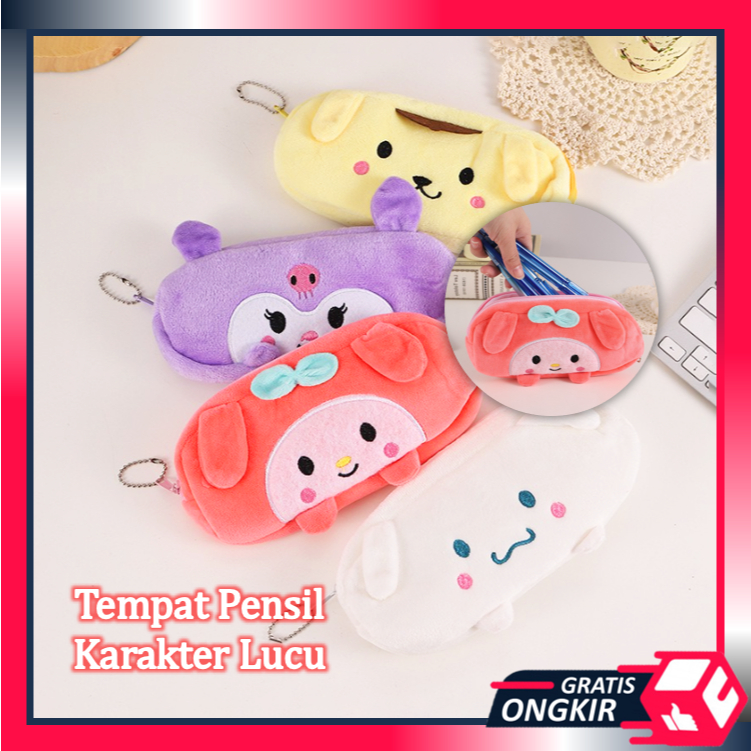 

Gratis Ongkir - S6242 Tempat Pensil Plushy Karakter / Kotak Pensil Bulu Halus Lucu