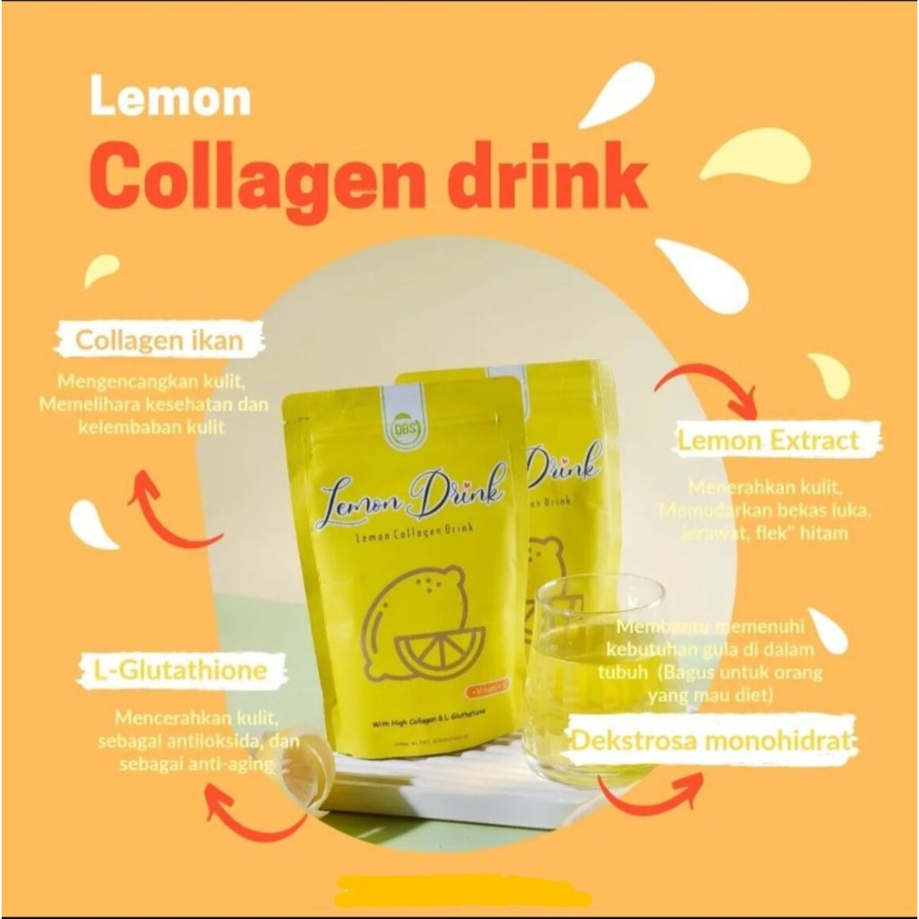 

Lemon Drink Minuman Serbuk Rasa Lemon