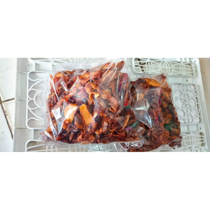 

Keripik Pisang Sale Renyah Manis Asam