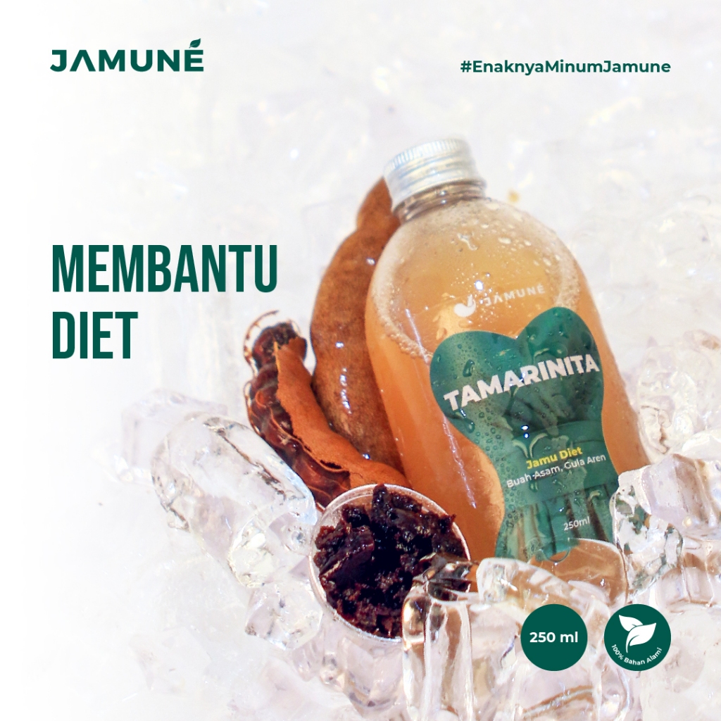 

Jamu Diet Penurun Nafsu Makan Tamarinita 250ml by Jamune