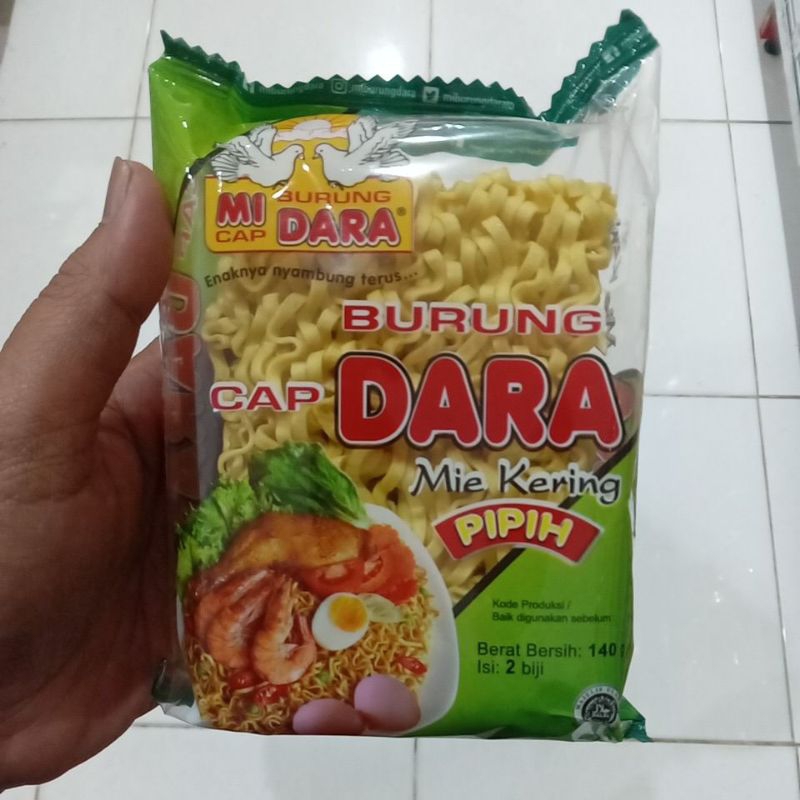 

Mi Cap Burung Dara Mie Kering Pipih 140 gram