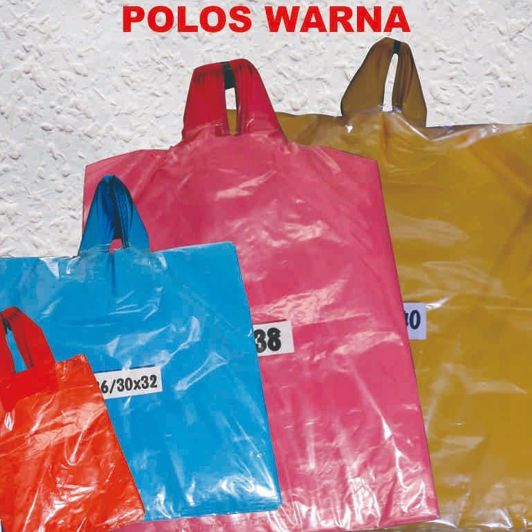 

KF7 Tas Softhandle murah uk 2x28 isi 1pcsPlastik Packing warnaShopping bag warnaTas souvenir warna