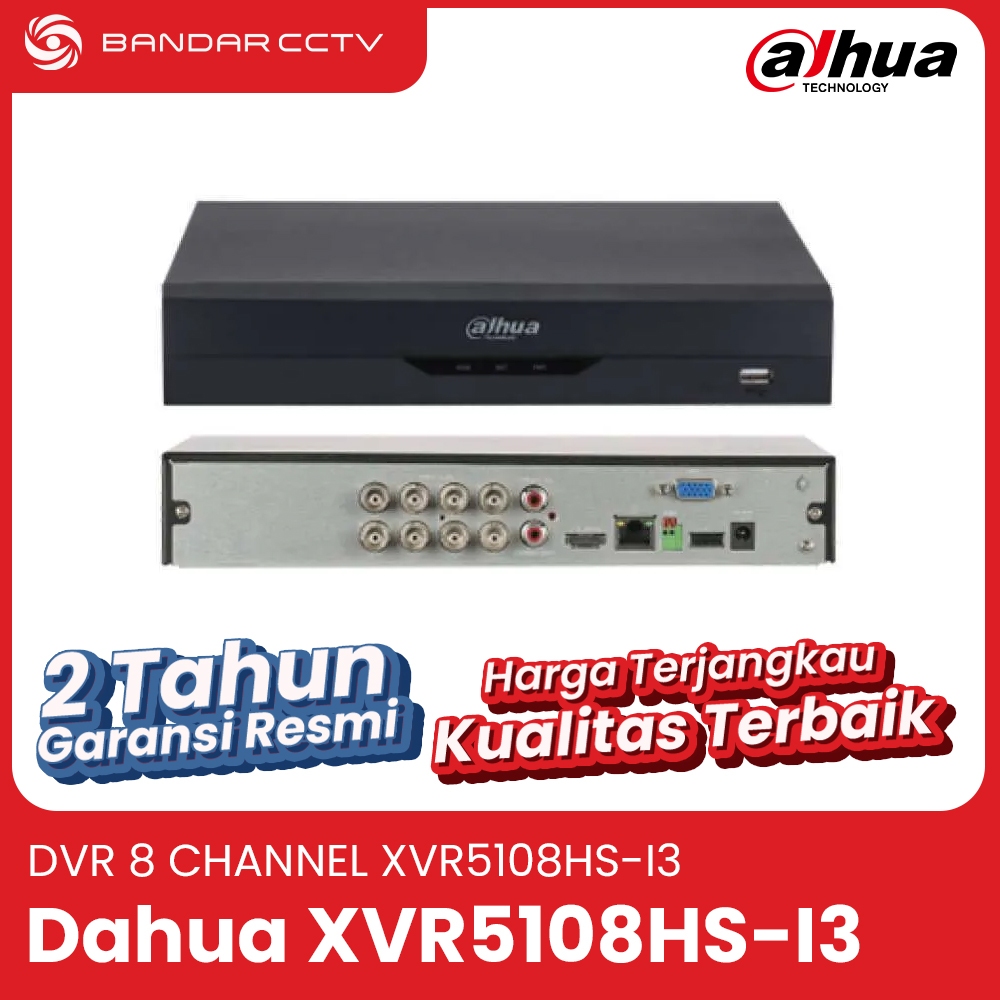 Dahua XVR5108HS-I3: DVR 8 Channel