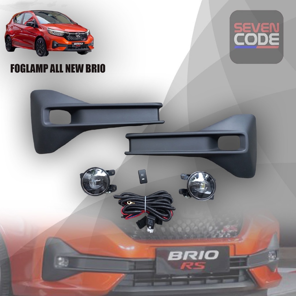 FOGLAMP LAMPU KABUT LAMPU BUMPER HONDA BRIO SATYA RS 2023 UP LED