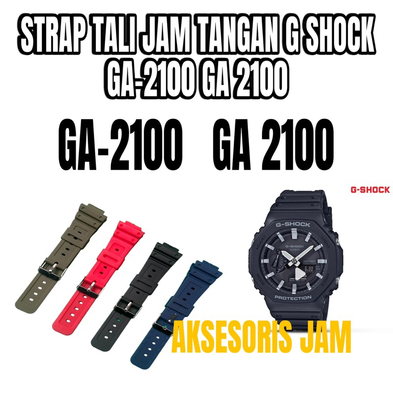 STRAP TALI JAM TANGAN CASIO G-SHOCK GA-2100 GA 2100 GA2100