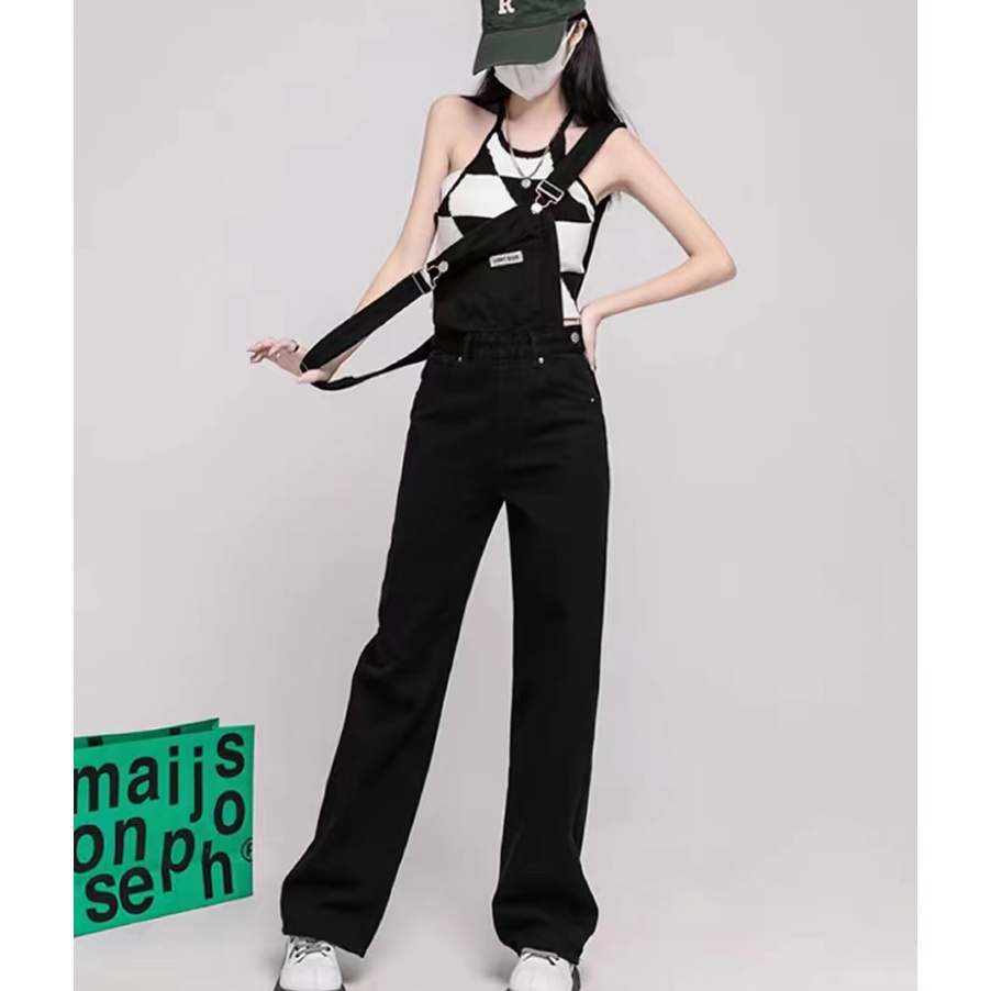 KI3 Jumpsuit Wanita Jeans One Set Wanita Kekinian Kulot Baju Korean Style Wanita