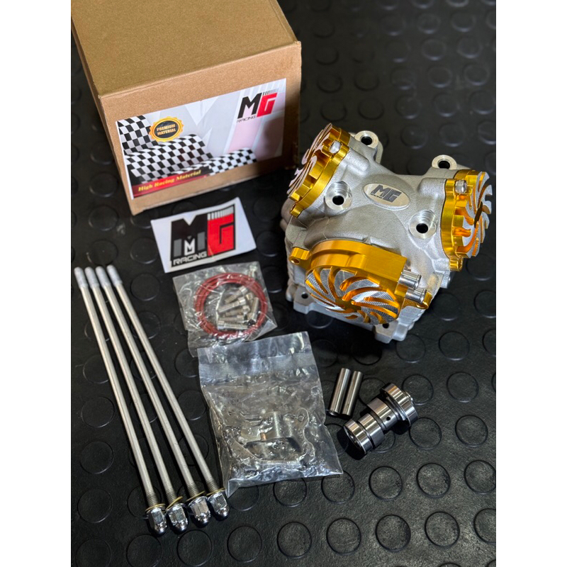 CYLYNDER HEAD KOP HEAT SET YAMAHA MIO 4 KLEP 21 23 MG RACING MIO SPORTY MIO SMILE SOUL NOUVO FINO