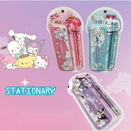 

Tempat Pensil Set Anak Sanrio Alat tulis Set Anak Kotak Pensil Set Kuromi Cinnamoroll My Melody kado 5.0 3 Penilaian 3 Terjual