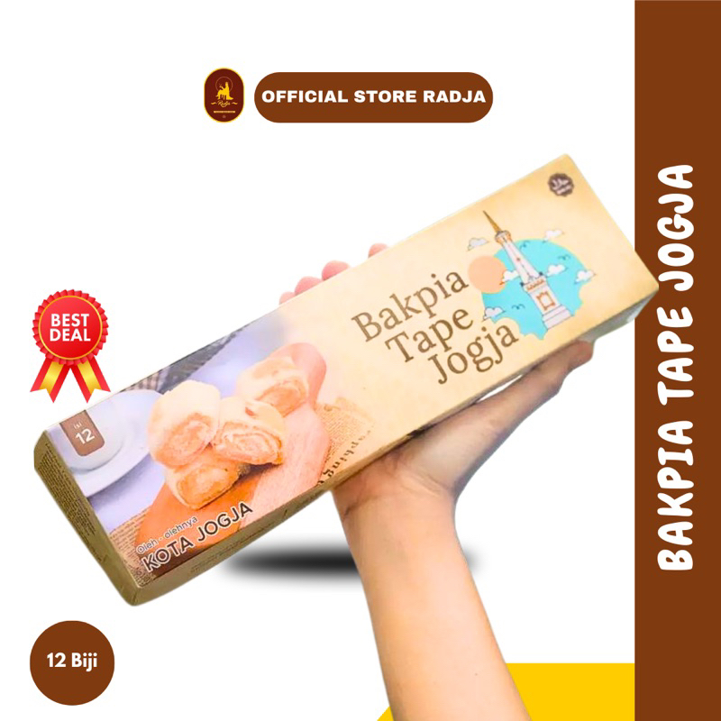 

[Isi 12] Bakpia Tape Jogja Bakpia Khas Jogja Lembut Enak - Oleh Oleh Jogja