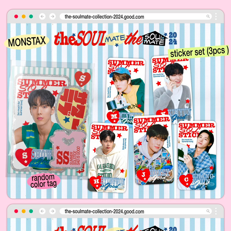 

MONSTAX sticker set id photo - the SOULmate