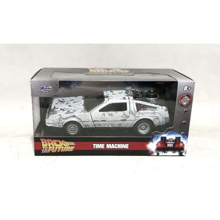 Jada 1/32 Back To The Future III - Time Machine Delorean Frost version