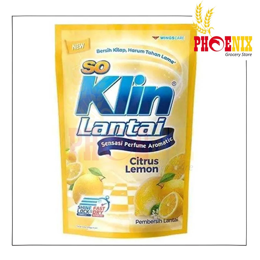 So klin lantai lemon 780 ml