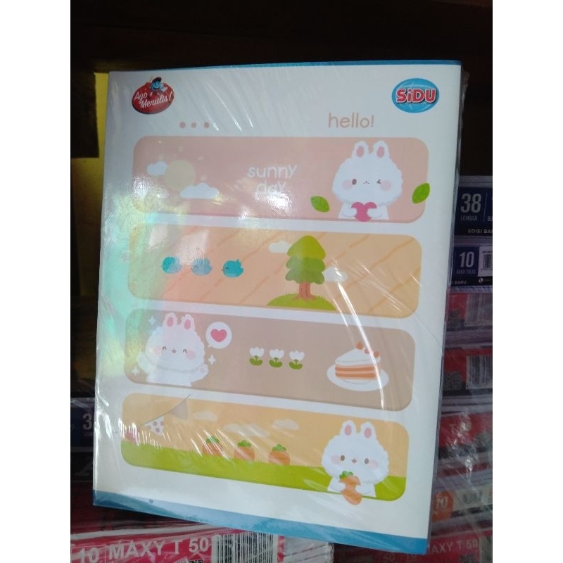 

BUKU TULIS SIDU 38 LEMBAR (10 BUKU)