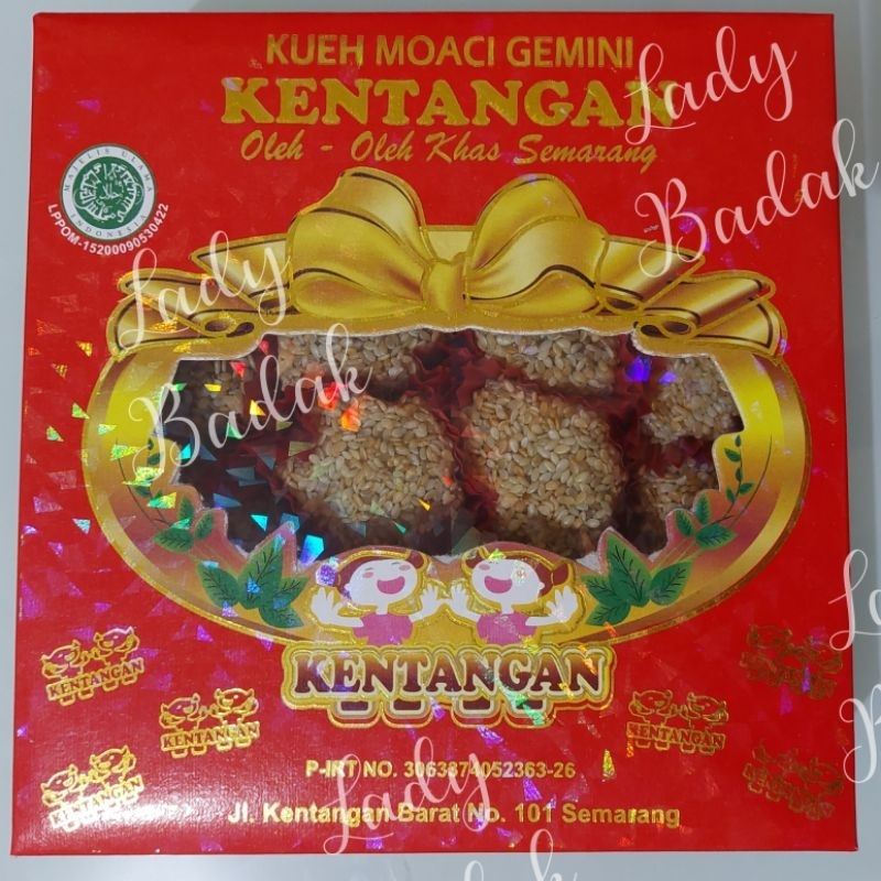Kueh Moaci Gemini Kentangan Isi 16 pcs 10 pcs Asli Semarang Oleh-oleh asli Semarang Rasa Wijen Panda