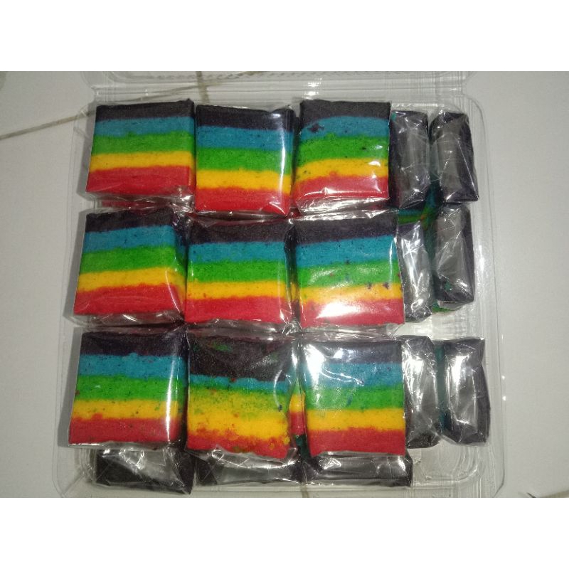 

bolu pelangi per 36potong