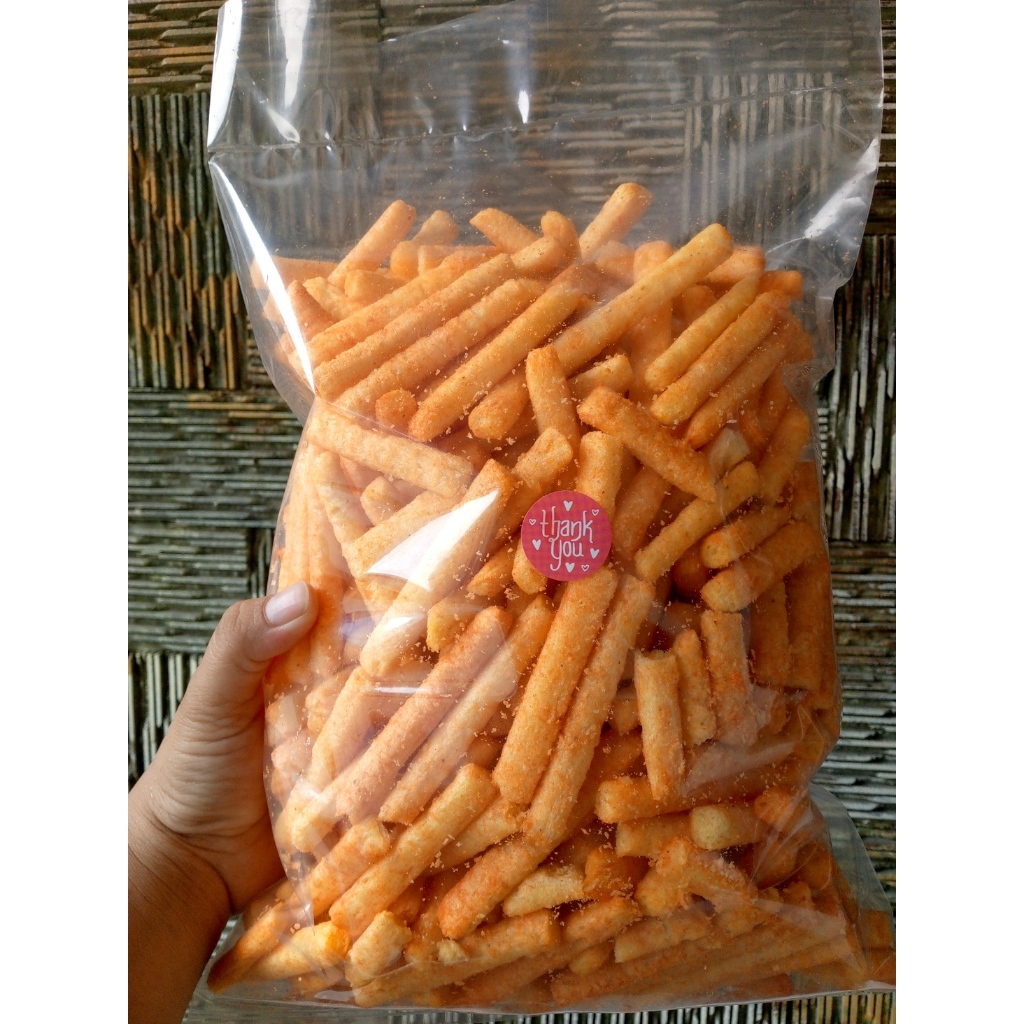 

Camilan Snack Stik Balado Pedas Gurih kemasan ecer ±235gr