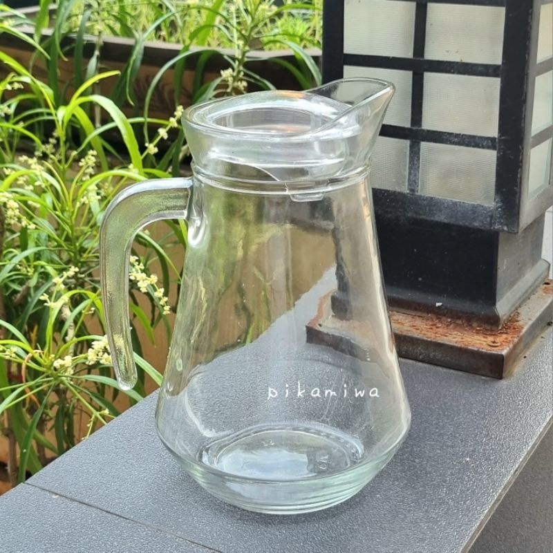 1 PCS PITCHER KACA POLOS 1,3 LITER SIERRA pitcher kaca pitcher teh pitcher air