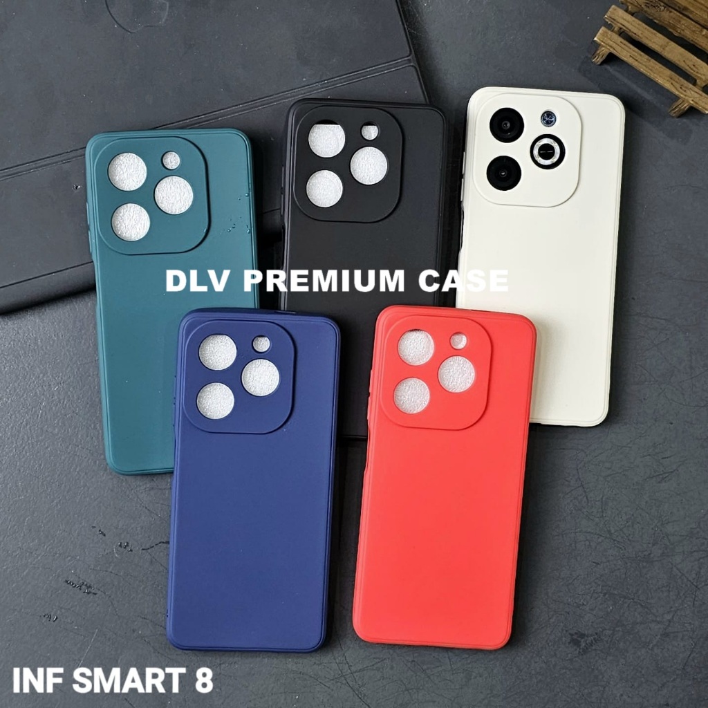 INFINIX SMART 5 CASE MACARON SQUARE EDGE SOFT CASE LIQUID EDGE INFINIX SMART 5