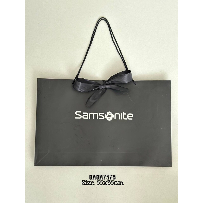 

Samsonite paperbag paper bag