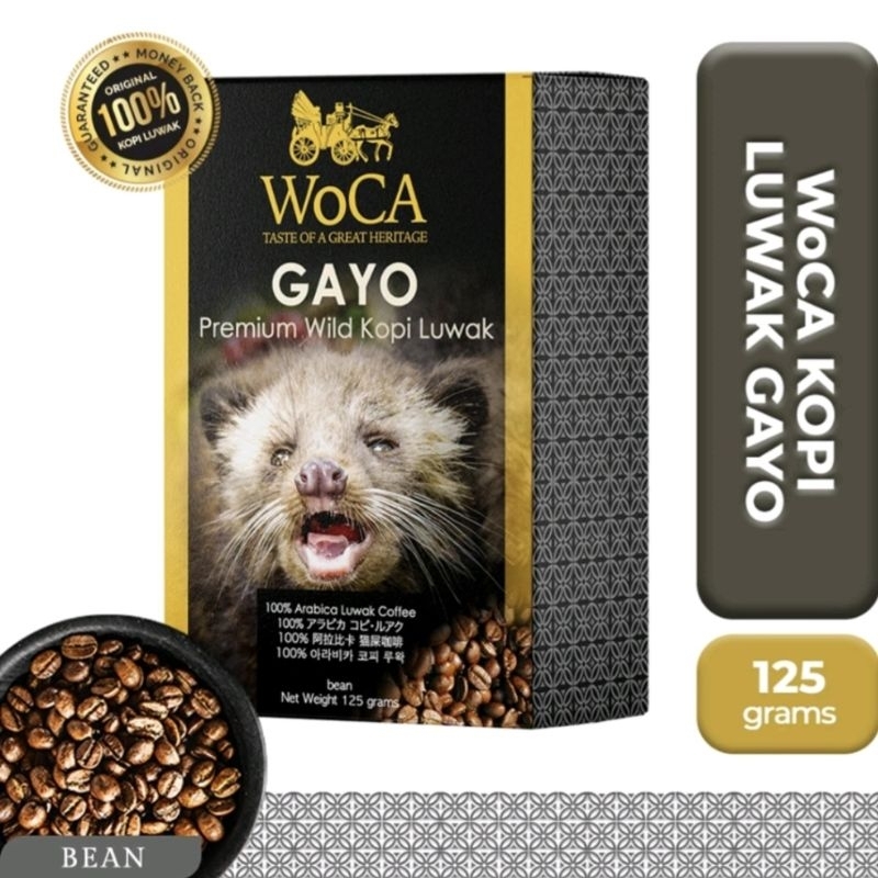 

Woca Luwak Gayo Biji/ Powder 125gr Expired 2026
