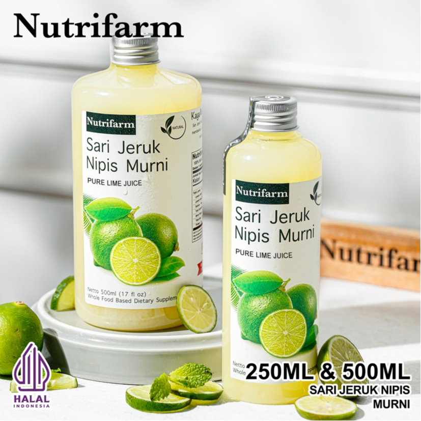 

NUTRIFARM SARI JERUK NIPIS MURNI ASLI 250 ML 500 ML