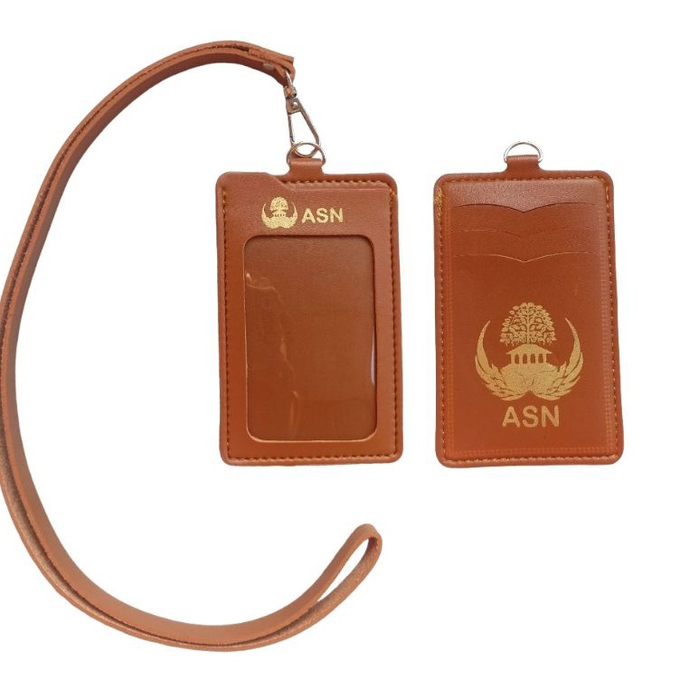 

holder kulit ASN tempat id card ASN KODE G7J9